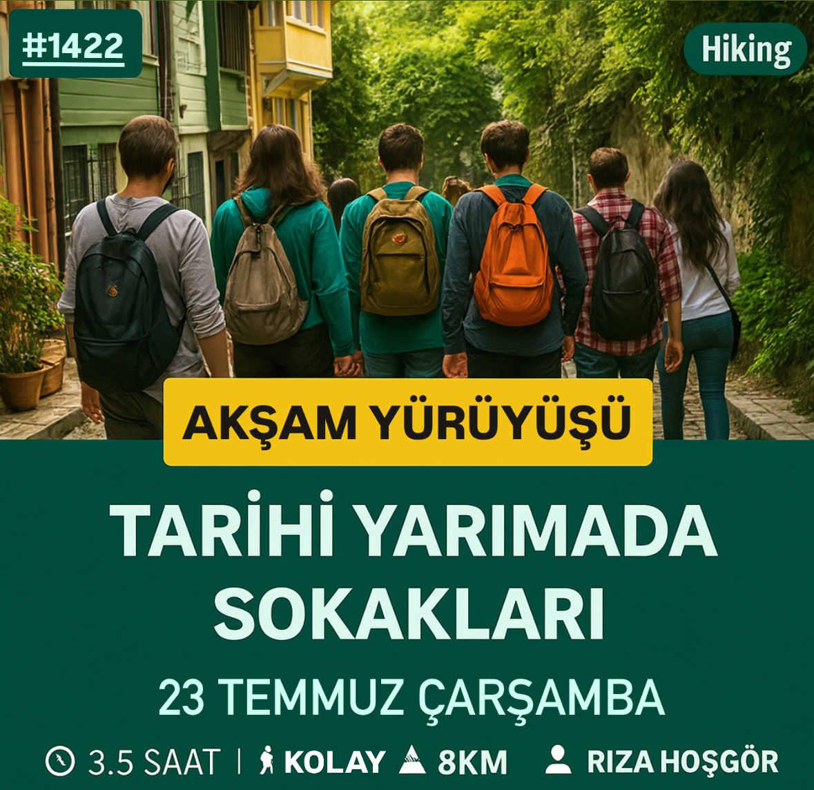 Tarihi Yarımada Sokakları Akşam Yürüyüşü II