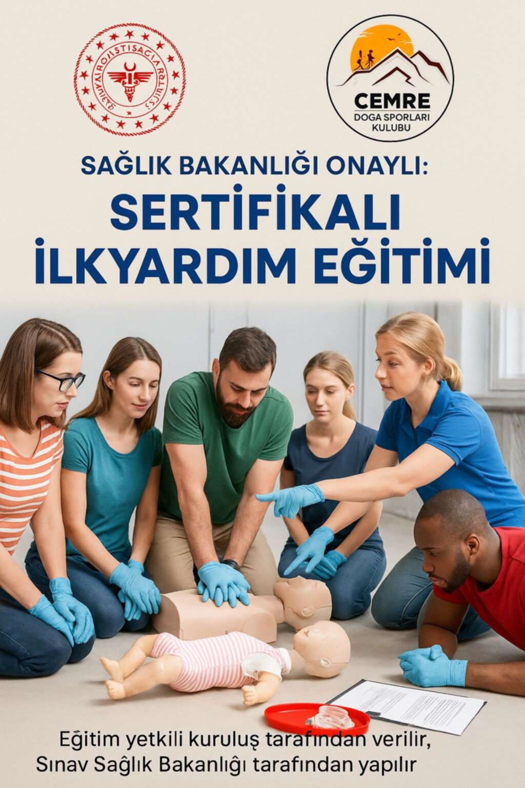 SERTİFİKALI İLKYARDIM EĞİTİMİ (Sağlık Bakanlığı Onaylı)