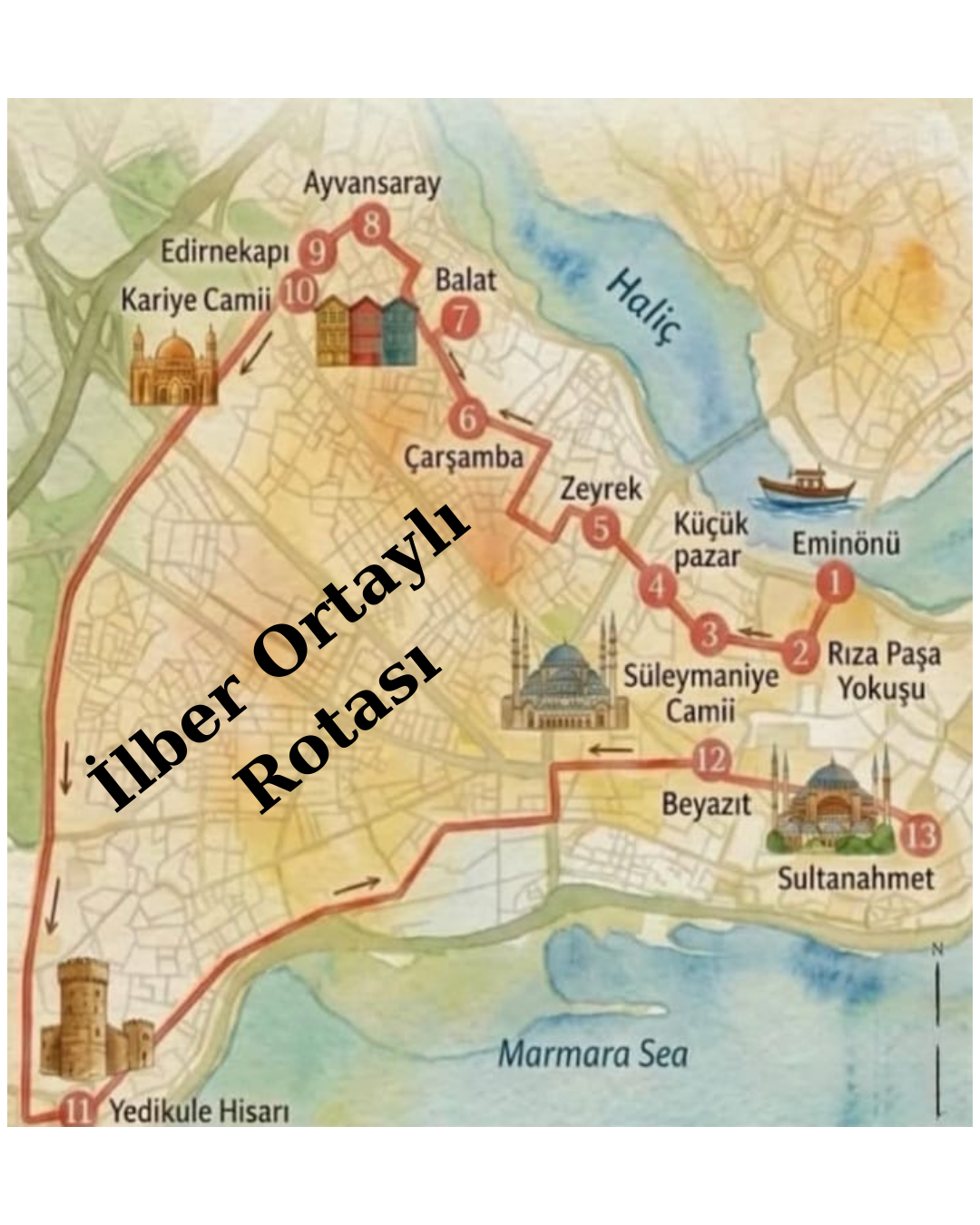 İlber Ortaylı Rotası'nda Yürüyoruz