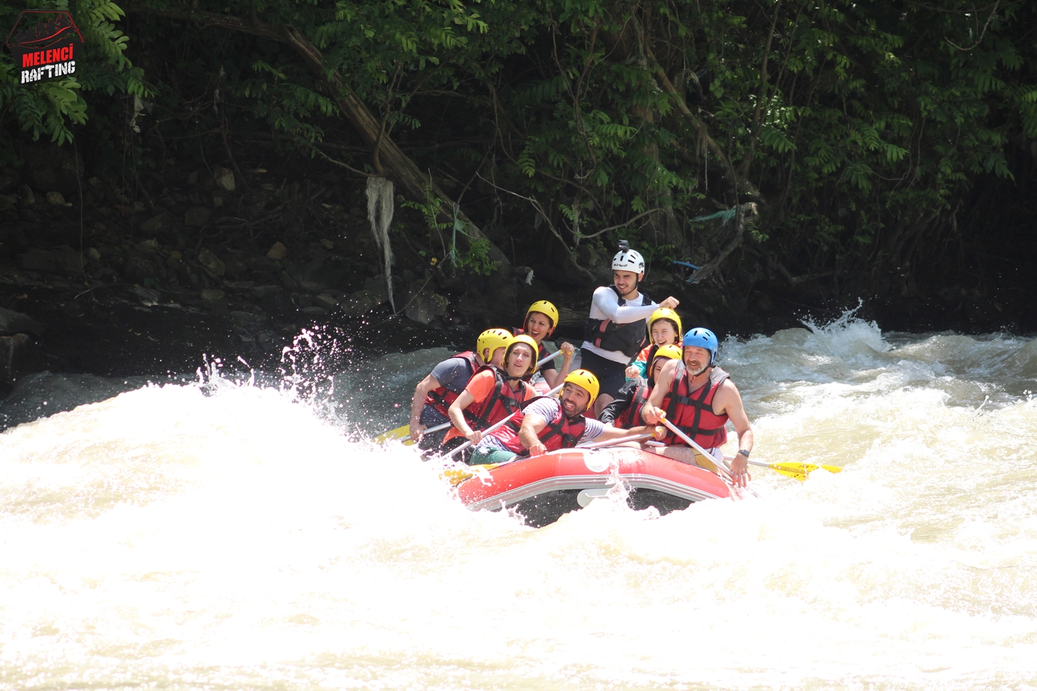 Melen Çayında Rafting