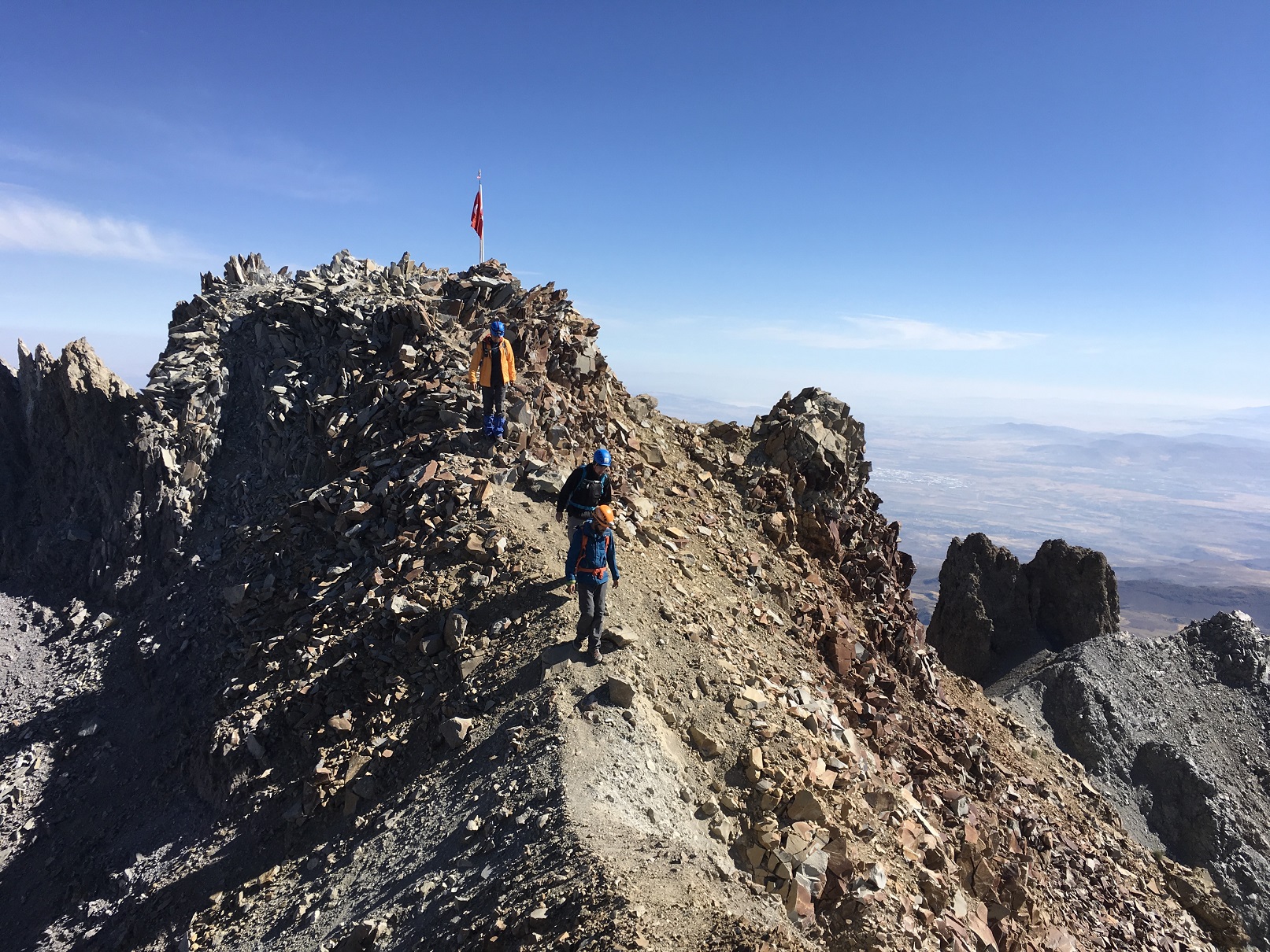 Erciyes Dağı Zirve Faaliyeti