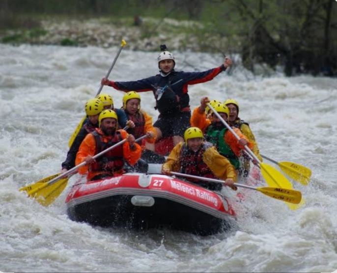 Melen Çayında Rafting