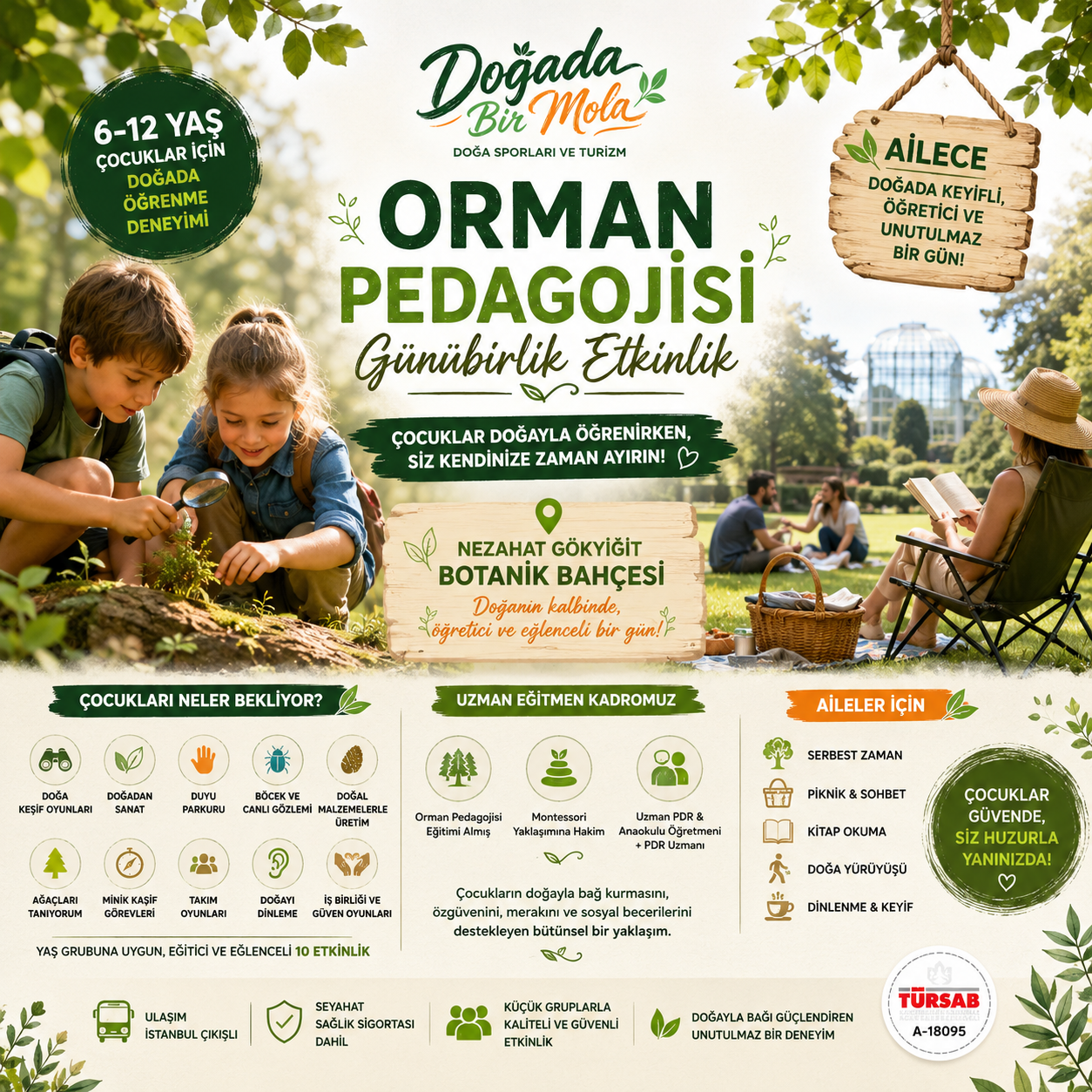 Aile/Çocuk - Minik Kaşifler Orman Pedagojisi Günü
