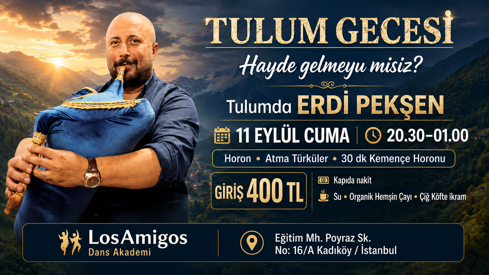 LosAmigos'da Tulum Gecesi