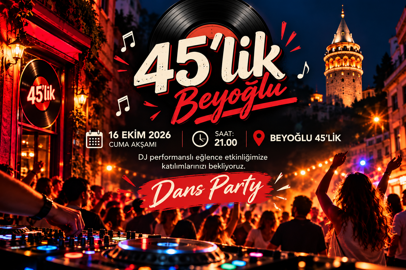 45’lik Beyoğlu